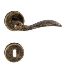 Kľučka na dvere TI - LEA - R 1948 BRA - bronz antik (46) | MP-KOVANIA.sk