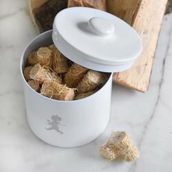 Zápalky a podpaľovače Biely SN