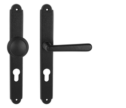 Kľučky na rustikálnych štítoch Čierny NI