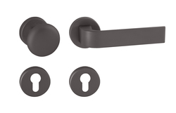 Kľučky na okrúhlych rozetách Sivý Tupai