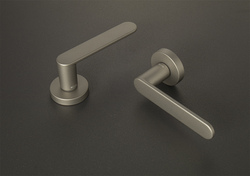 Kľučky na okrúhlych rozetách Strieborný FROSIO BORTOLO