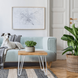 Kľučky na okrúhlych rozetách Kombinovaný APRILE