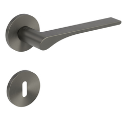 Kľučka na dvere GK - VAYA 261 LEAF LIGHT - R ANM - antracit matný (KG) | MP-KOVANIA.sk