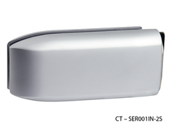 Zámky na sklenené dvere Strieborný CT