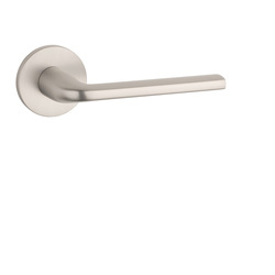 Kľučky na okrúhlych rozetách Strieborný APRILE