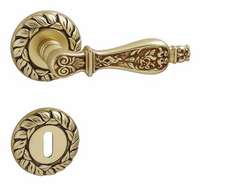 Kľučky na rustikálnych rozetách Zlatý FROSIO BORTOLO