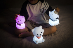 Nočné lampy Biely DHK