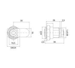 Príslušenstvo k poštovým schránkam  DORMAKABA