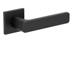 Kľučky na hranatých rozetách Čierny Griffwerk