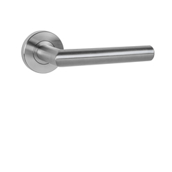 Kľučky na okrúhlych rozetách Strieborný MPK