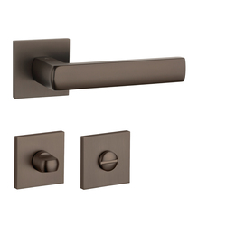 Kľučky na hranatých rozetách Hnedý APRILE