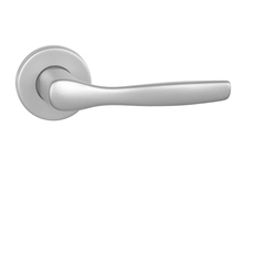 Kľučky na okrúhlych rozetách Strieborný BA