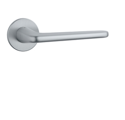 Kľučky na okrúhlych rozetách Strieborný APRILE