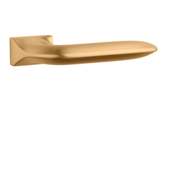 Kľučky na obdĺžnikových rozetách Zlatý APRILE