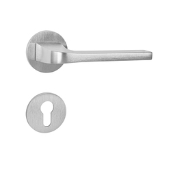 Kľučky na okrúhlych rozetách Strieborný Tupai