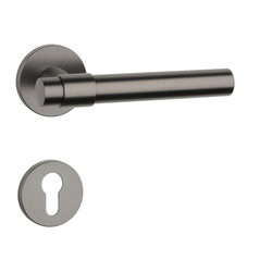 Kľučky na okrúhlych rozetách Sivý APRILE