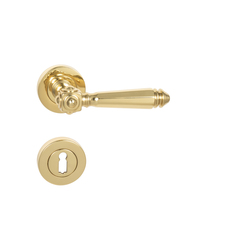 Kľučka na dvere MT - KATY - R ZLL - zlatá lesklá | MP-KOVANIA.sk