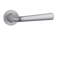 Kľučky na okrúhlych rozetách Strieborný APRILE