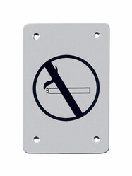 TI - Piktogram "Zákaz fajčiť" - hranatý 150 mm