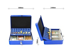 Pokladničky, eurokasy Modrý ROTTNER