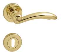 Kľučky na okrúhlych rozetách Zlatý FROSIO BORTOLO