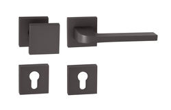 Kľučky na hranatých rozetách Sivý Tupai