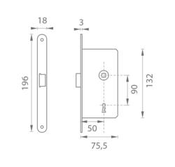 Klasické zámky Strieborný VR