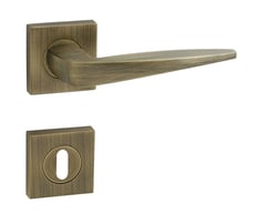 Kľučka na dvere FO - FOGLIO - HR BRM - bronz matný (B03) | MP-KOVANIA.sk