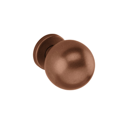 Guľa na dvere JNF - GUĽA PEVNÁ -  IN.00.090.RCO - R MEM - meď matná (RCO) | MP-KOVANIA.sk