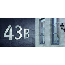 Číslice so skrutkami Strieborný SMEDBO