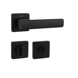 Kľučky na hranatých rozetách Čierny Cebi