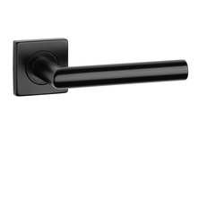 Kľučky na hranatých rozetách Čierny STERK