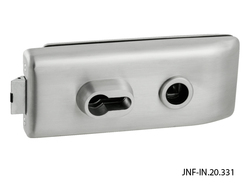 Zámky na sklenené dvere Strieborný JNF