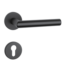 Kľučky na okrúhlych rozetách Čierny APRILE