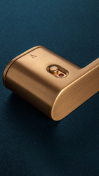 Kľučky s integrovaným uzamykaním Zlatý APRILE