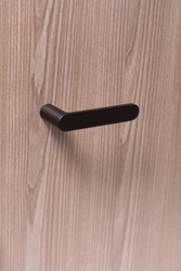 Minimalistické kľučky bez rozety na interiérové dvere Čierny NUDA - VERUM ITALY