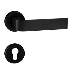 Kľučky na okrúhlych rozetách Čierny Tupai