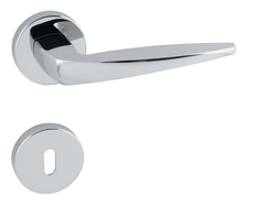 Kľučky na okrúhlych rozetách Strieborný FROSIO BORTOLO