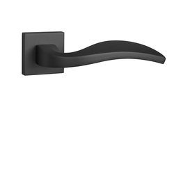 Kľučky na hranatých rozetách Čierny FROSIO BORTOLO