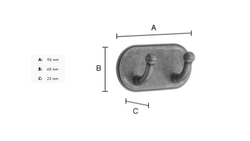 Samolepiace držiaky a vešiaky na uteráky Zlatý SMEDBO