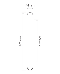 Madlá okrúhle priame Zlatý LINEA CALI