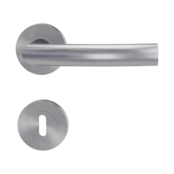 Kľučka na dvere GK - LORITA PROF - R NEM - nerez matná (EM) | MP-KOVANIA.sk