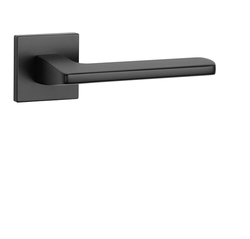 Kľučky na hranatých rozetách Čierny APRILE