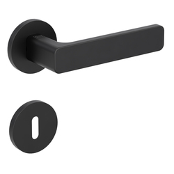 Kľučka na dvere GK - VAYA 265 MINIMAL MODERN - R CIM - čierna matná (GS) | MP-KOVANIA.sk
