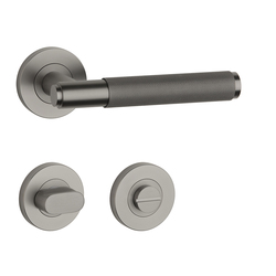 Kľučky na okrúhlych rozetách Sivý STERK