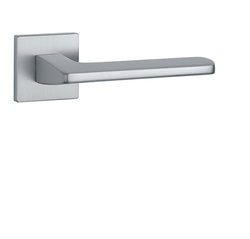 Kľučky na hranatých rozetách Strieborný APRILE