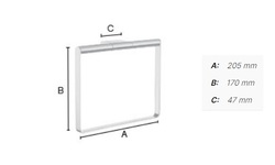 Držiaky na uterák Strieborný SMEDBO