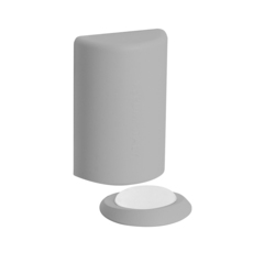 Magnetické dverné zarážky Strieborný NUDA - VERUM ITALY