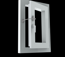 Bezpečnostné lankové zámky a západky na okná Strieborný PD