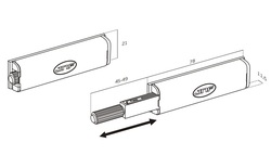 Úchytky na nábytok Strieborný JNF